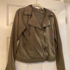 Hooded sweatshirt Jacket